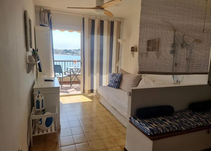 Daire Estudio A 200m De La Playa De Riells, Ideal Parejas - Hisp-236-157 *