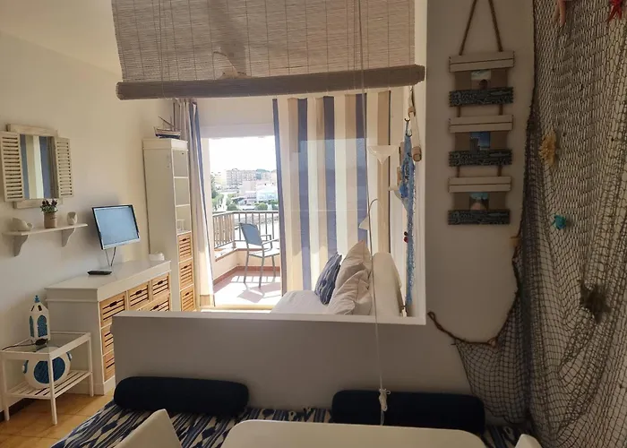 Estudio A 200m De La Playa De Riells, Ideal Parejas - Hisp-236-157 Daire