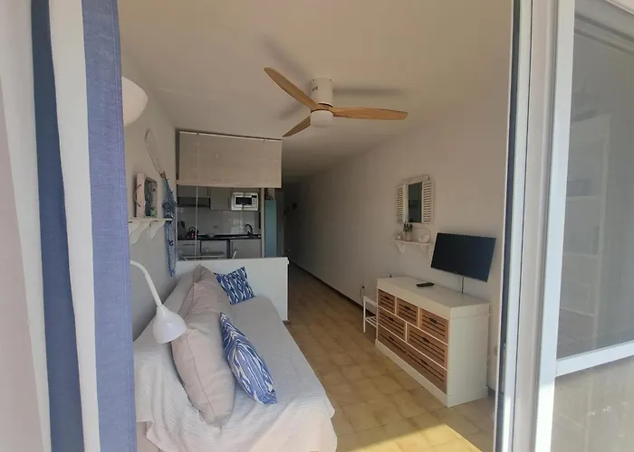Estudio A 200m De La Playa De Riells, Ideal Parejas - Hisp-236-157 Daire